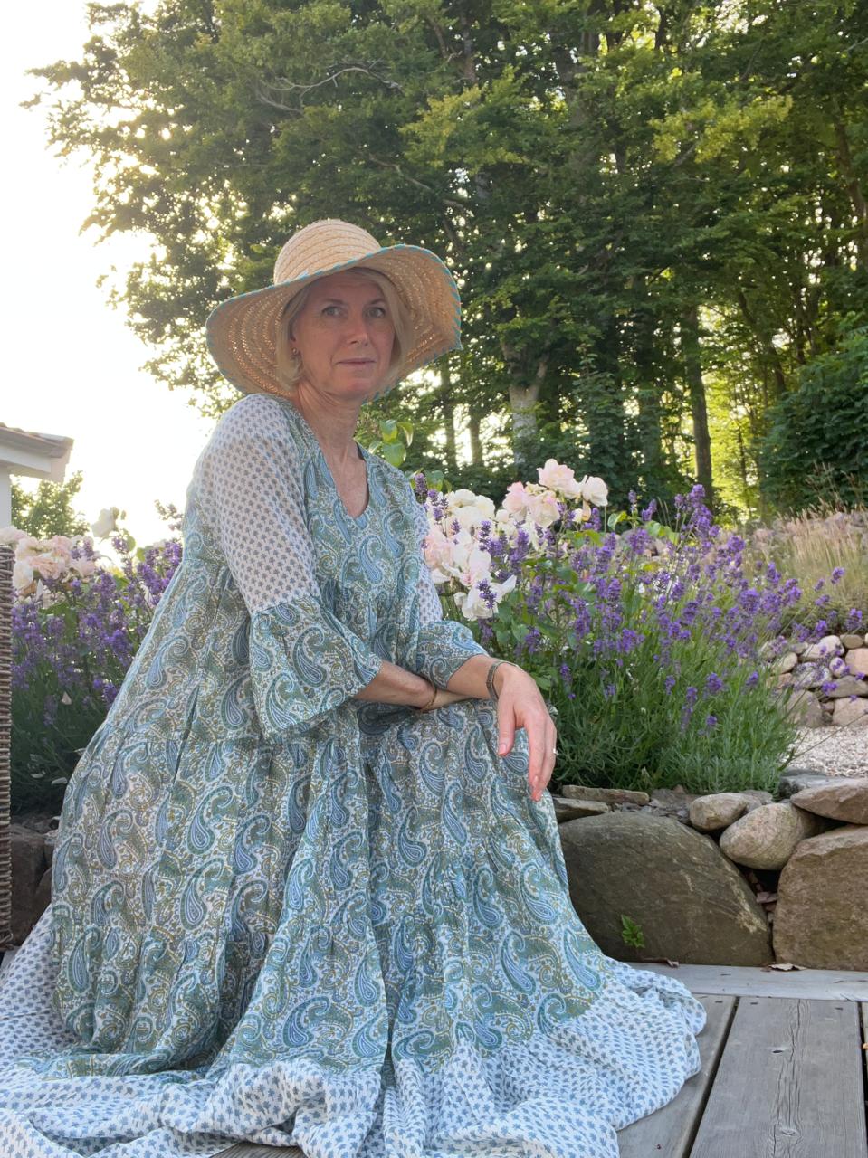 Long wide dress