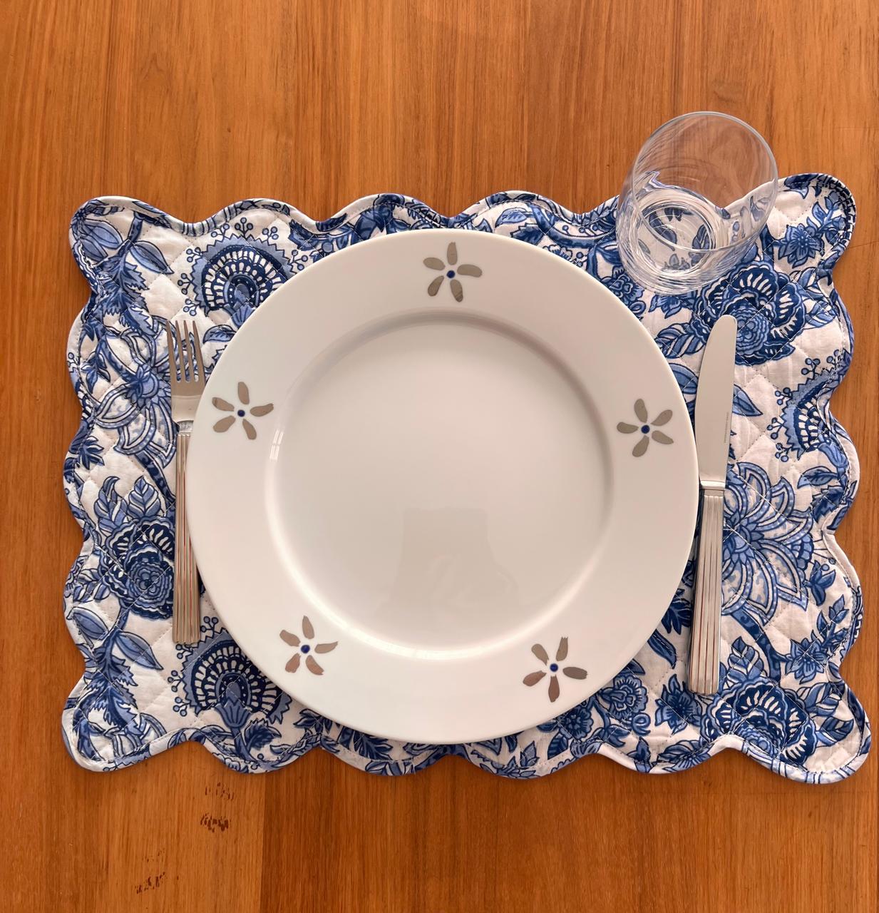 Bordsunderlägg - Blå