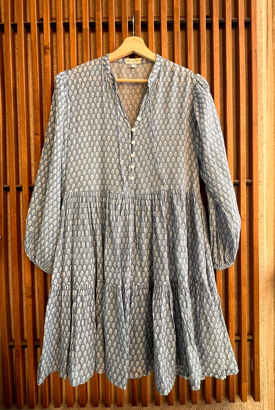 Kort bomulls klänning